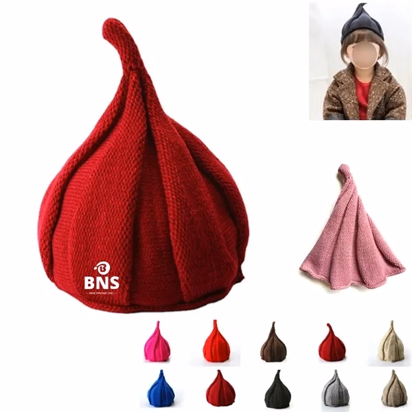 Kids Soft Knit Hat, Twist Hat, Cute Beanie Onion Style Hat