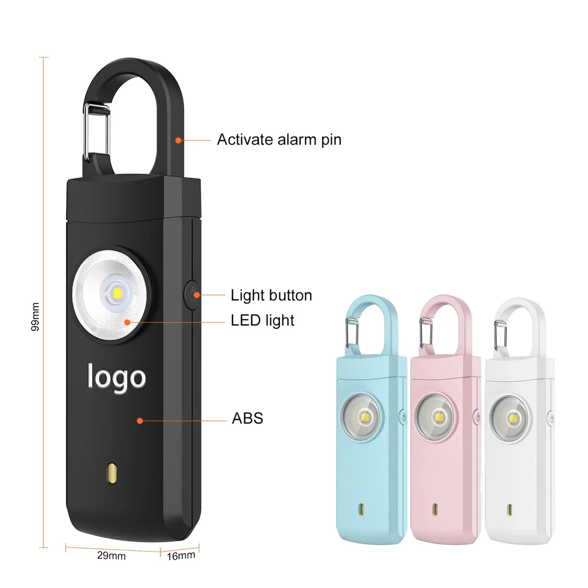 130DB Emergency Personal Safety Alarm 1