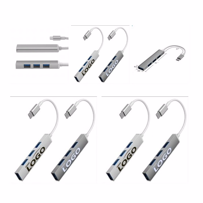 4 in 1 USB Docking Station MOQ 100PCS