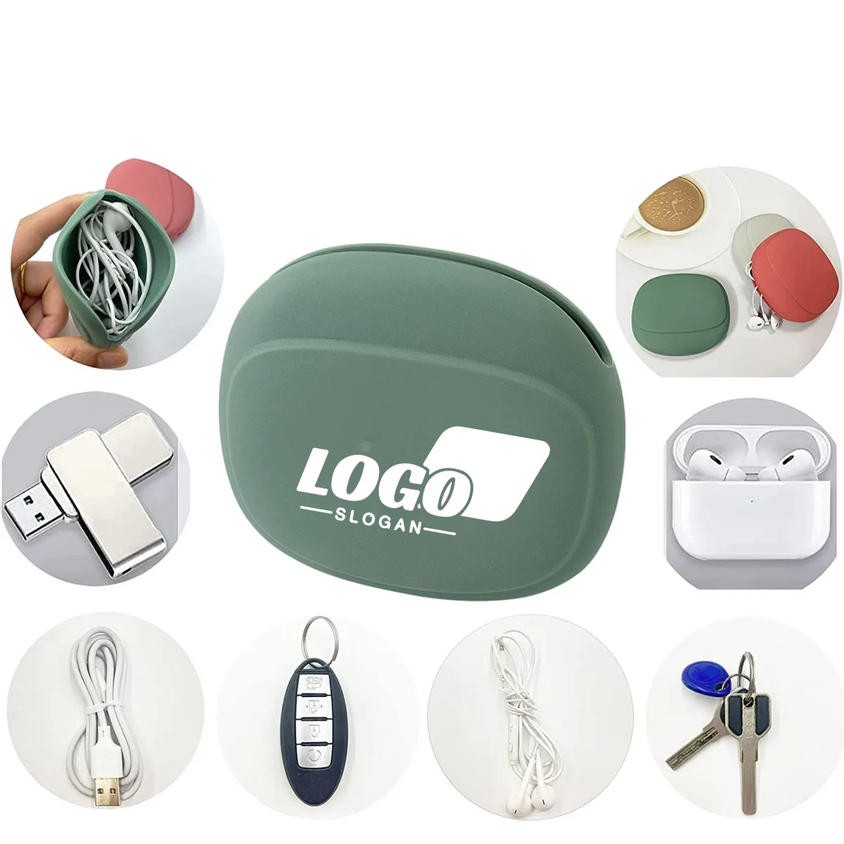 Silicone Earphone Organizer 1