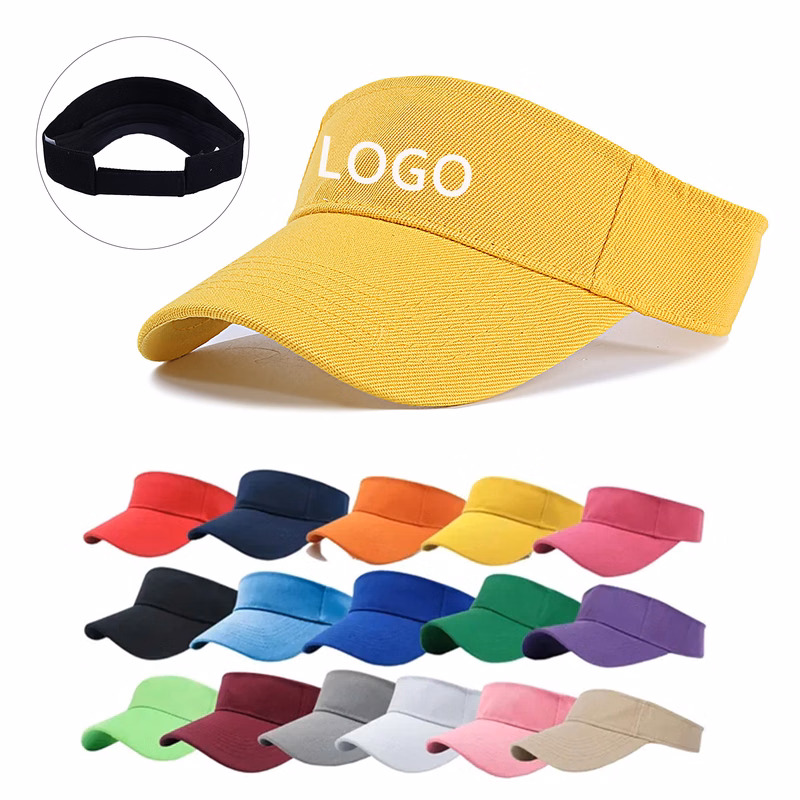 Solid Color Cotton Empty Top Cap Adjustable
