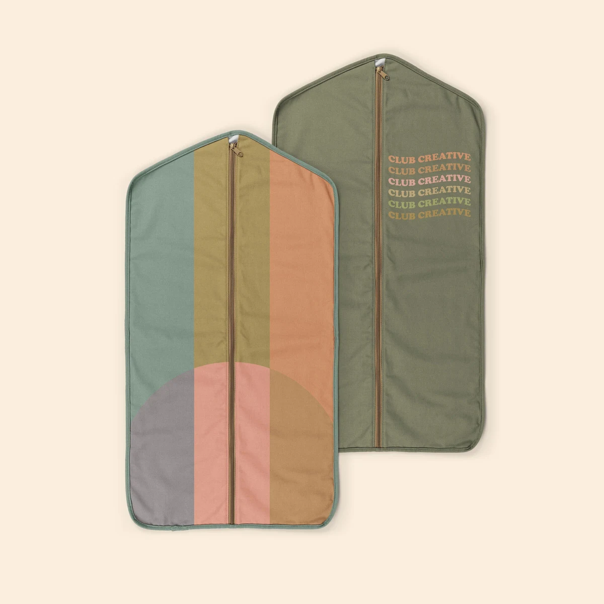 SUGAR BRITCHES YOUTH GARMENT BAG - 4CP PIGMENT DYED CANVAS 1