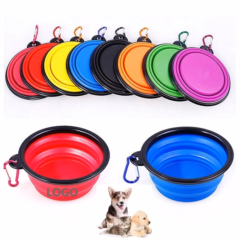Foldable Dog Bowl Feeder