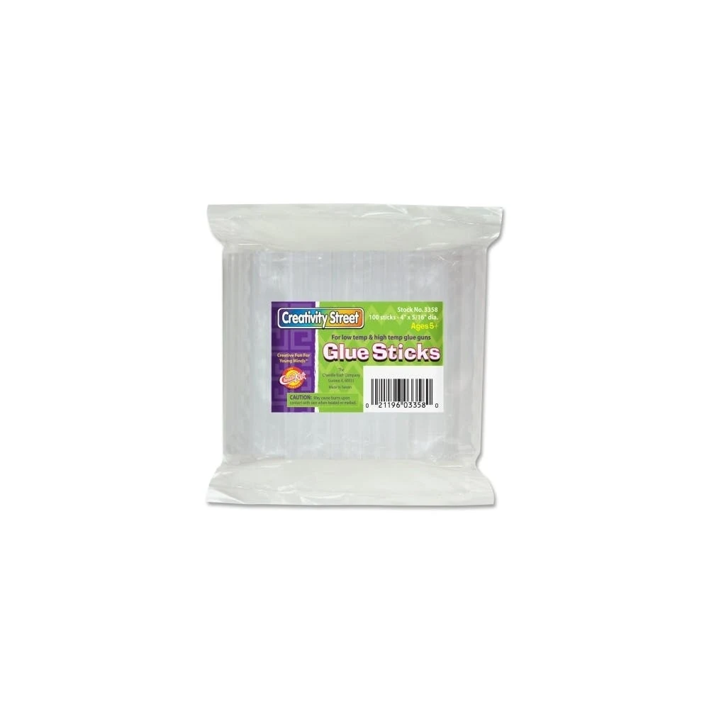 Dual Temperature Glue Sticks - 100 Pack 4" x 5/16" 1