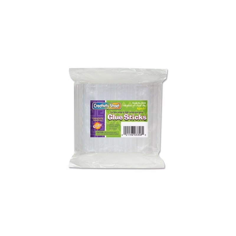 Dual Temperature Glue Sticks - 100 Pack 4" x 5/16"