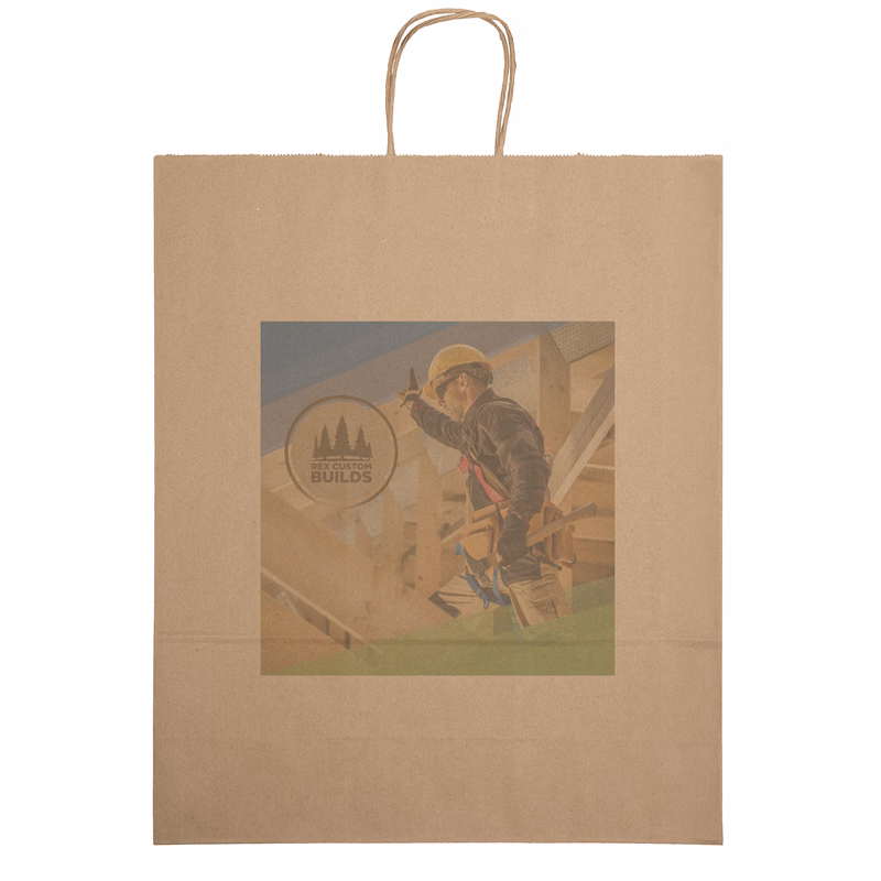 Eco Stephanie - Kraft-Brown Shopper - Chromatic