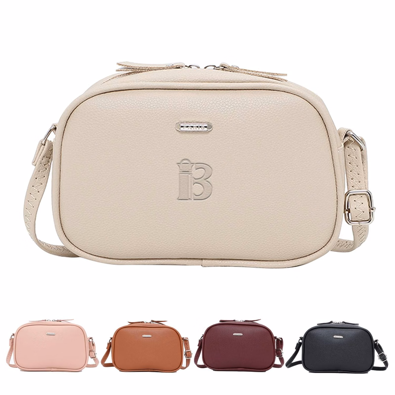 Women'S PU Leather Brief Crossbody Bag
