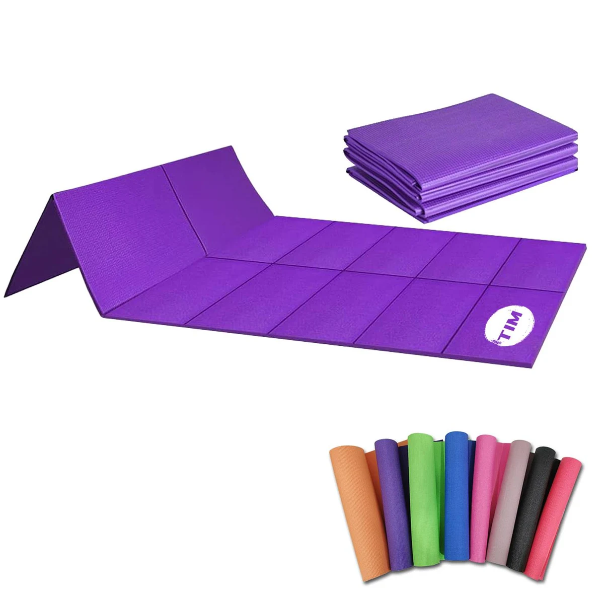 4Mm Pvc Foldable Yoga Mat 1
