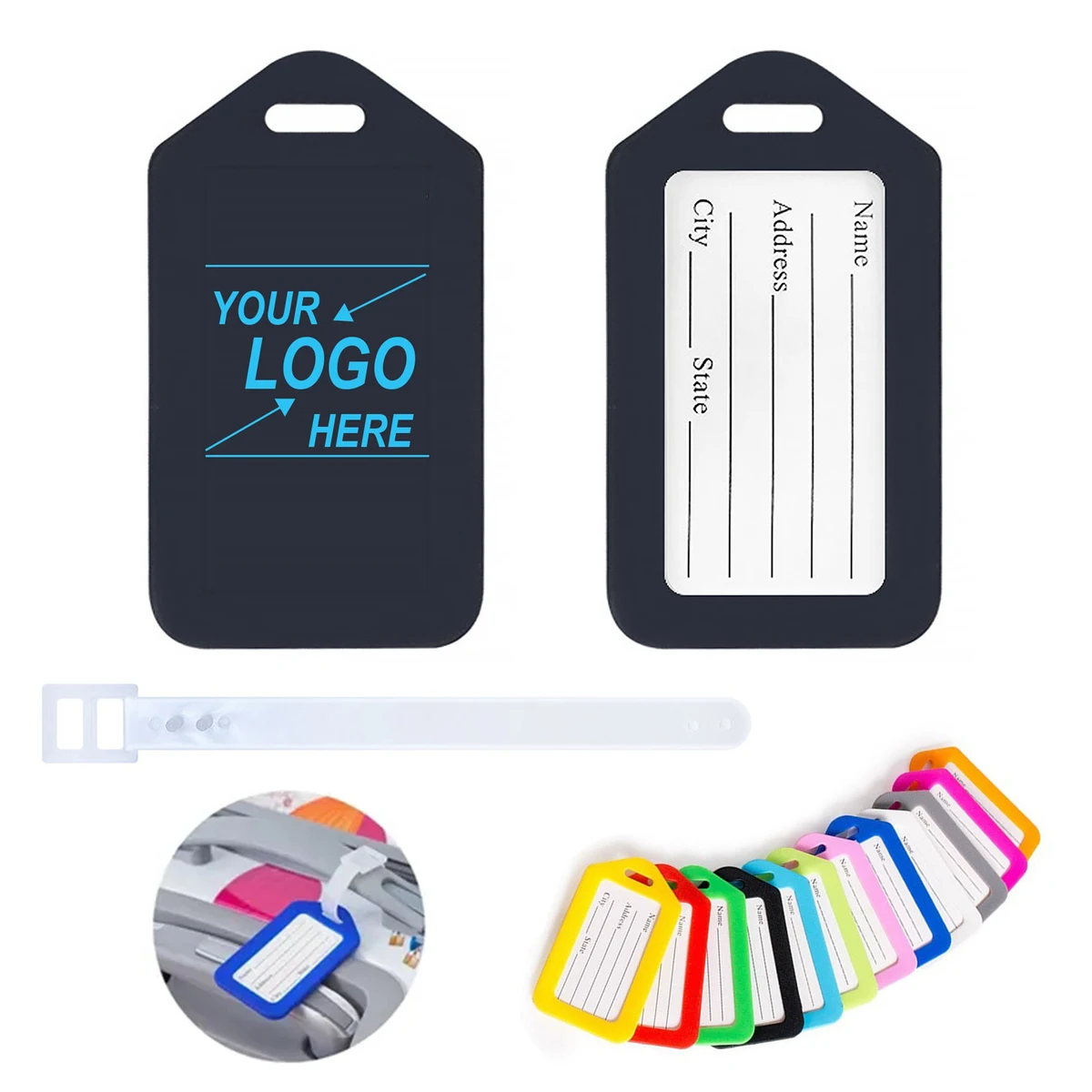 Plastic Luggage Identification Tag For Travel 1