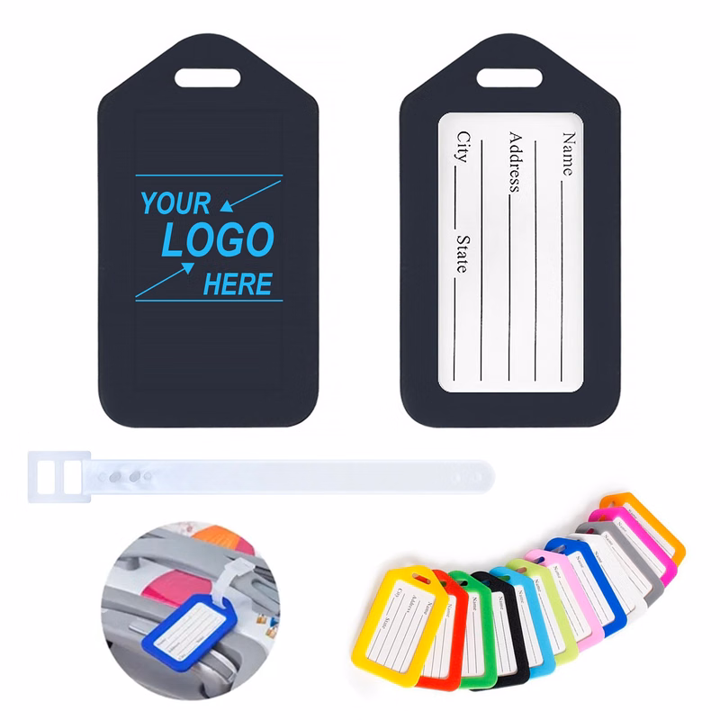 Plastic Luggage Identification Tag For Travel