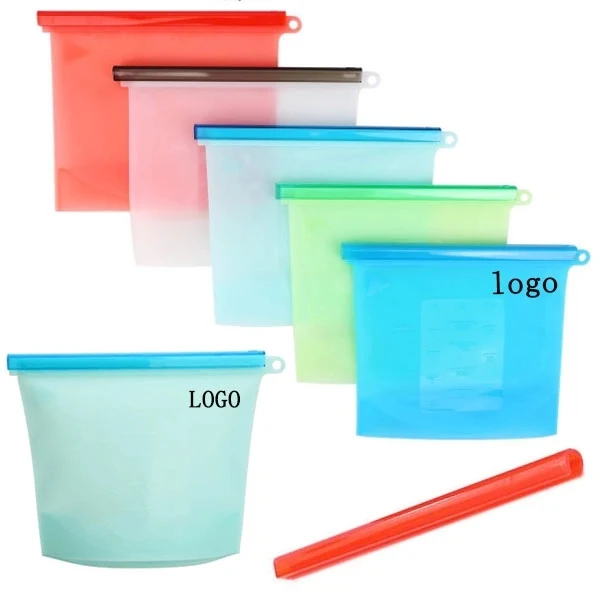 Reusable Silicone Food Fresh Bag - 1000ml 1