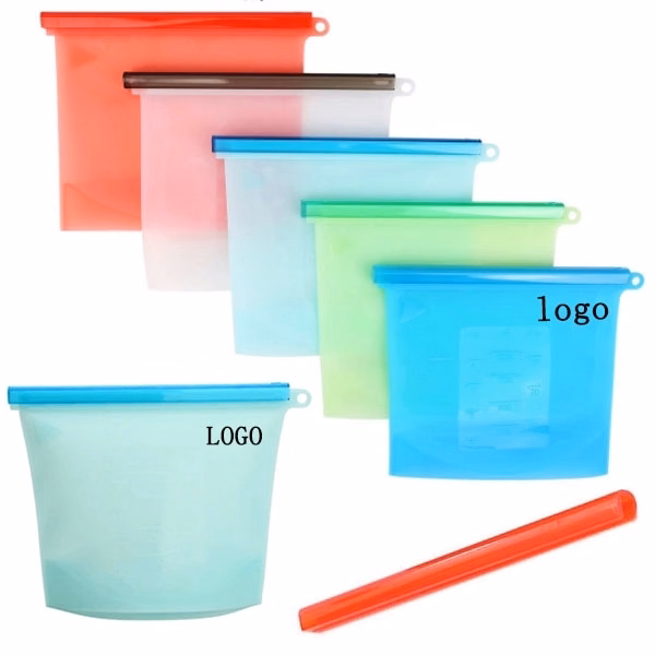 Reusable Silicone Food Fresh Bag - 1000ml