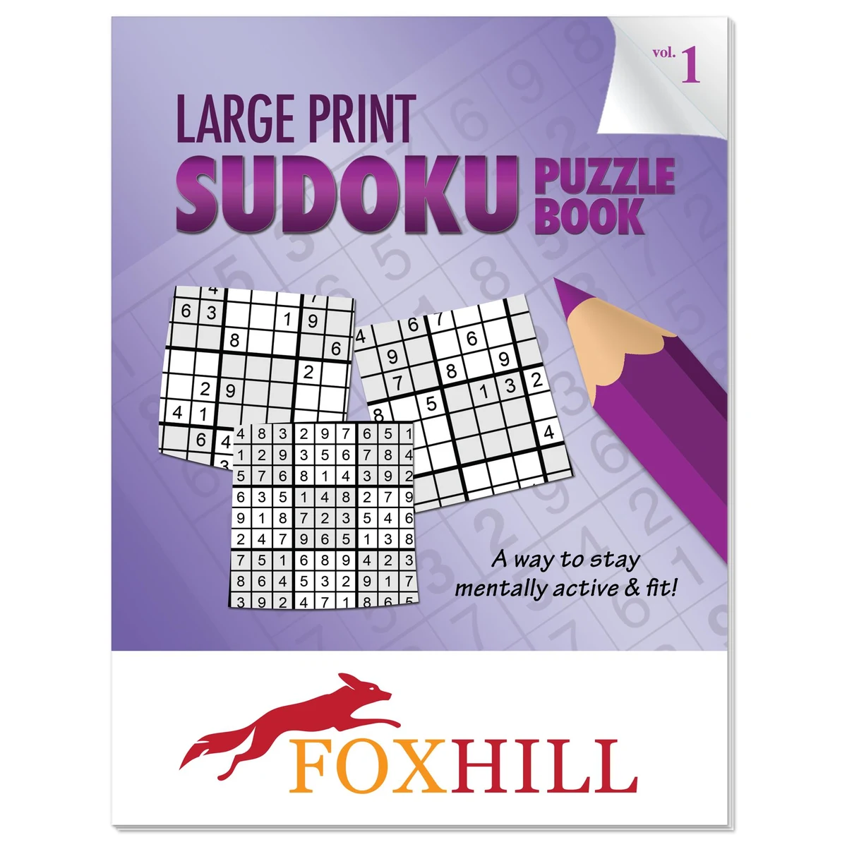 Puzzle Book: LARGE PRINT Sudoku 1