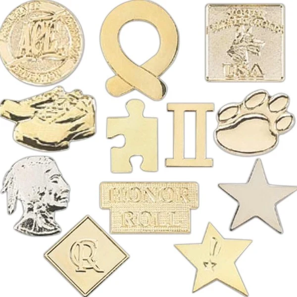 Die Struck High Polish Lapel Pin 1