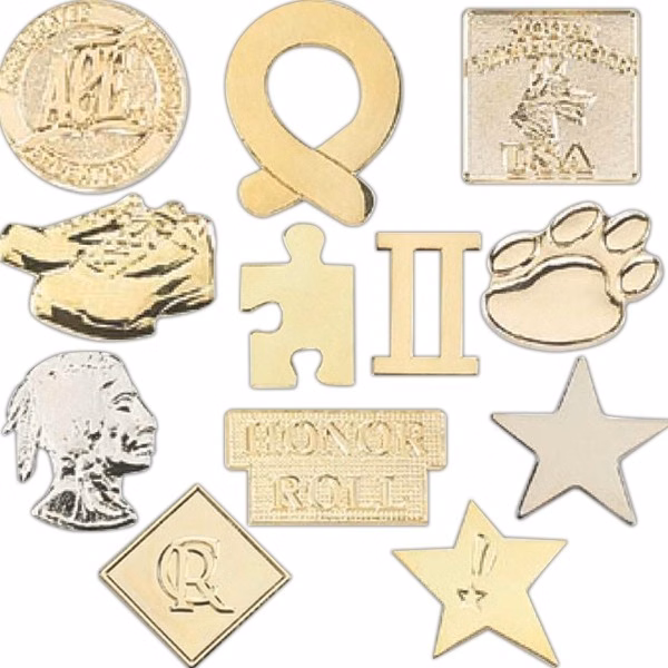 Die Struck High Polish Lapel Pin