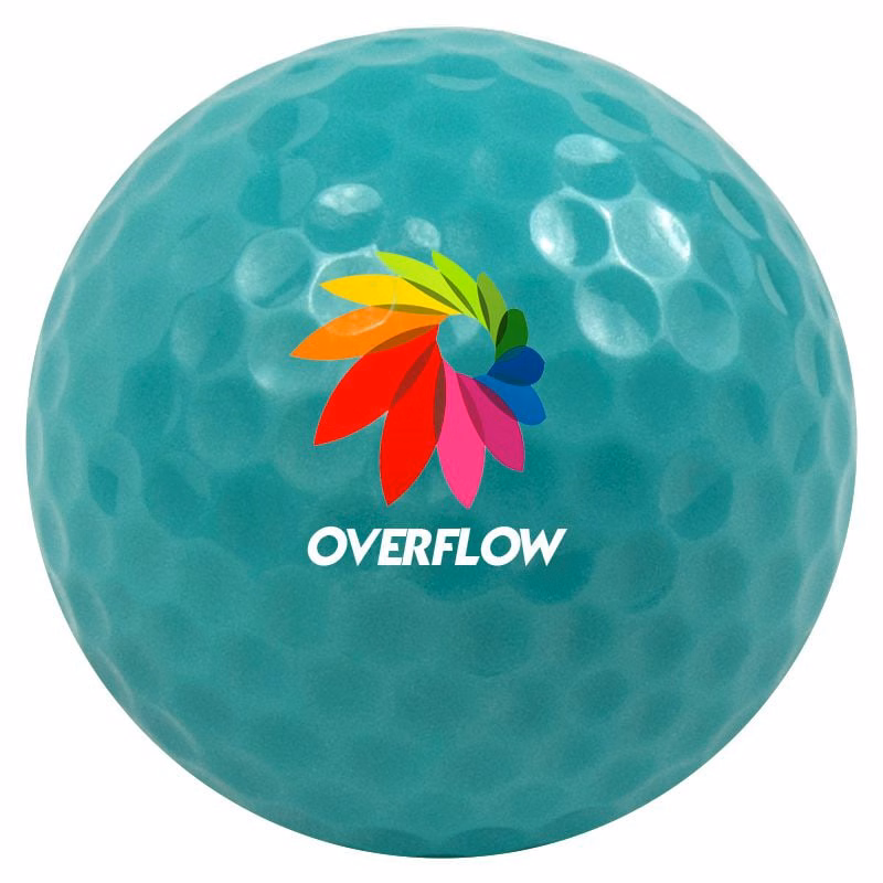 Custom Printed Golf Balls - No Minimum No Setup Fees