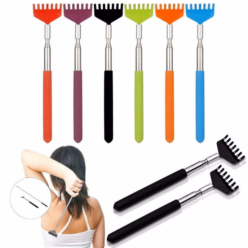 Stainless steel retractable Back Scratcher