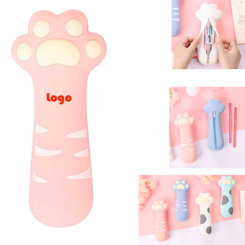 Silicone Cat Claw Pen Bag
