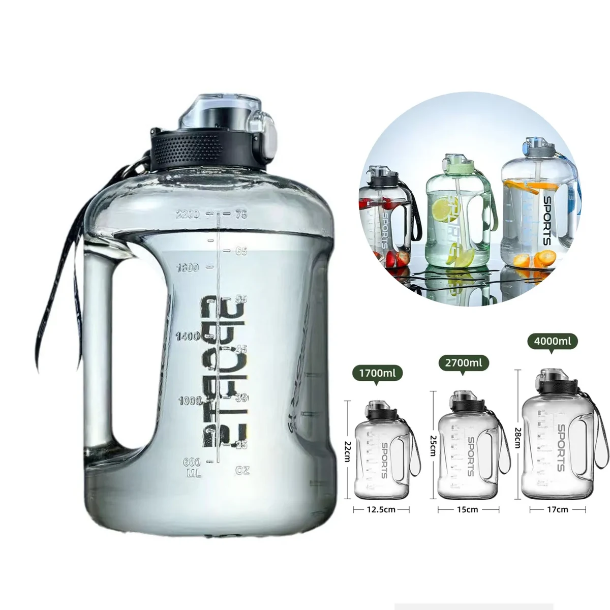 Tritan 135OZ Sports Bottle 1
