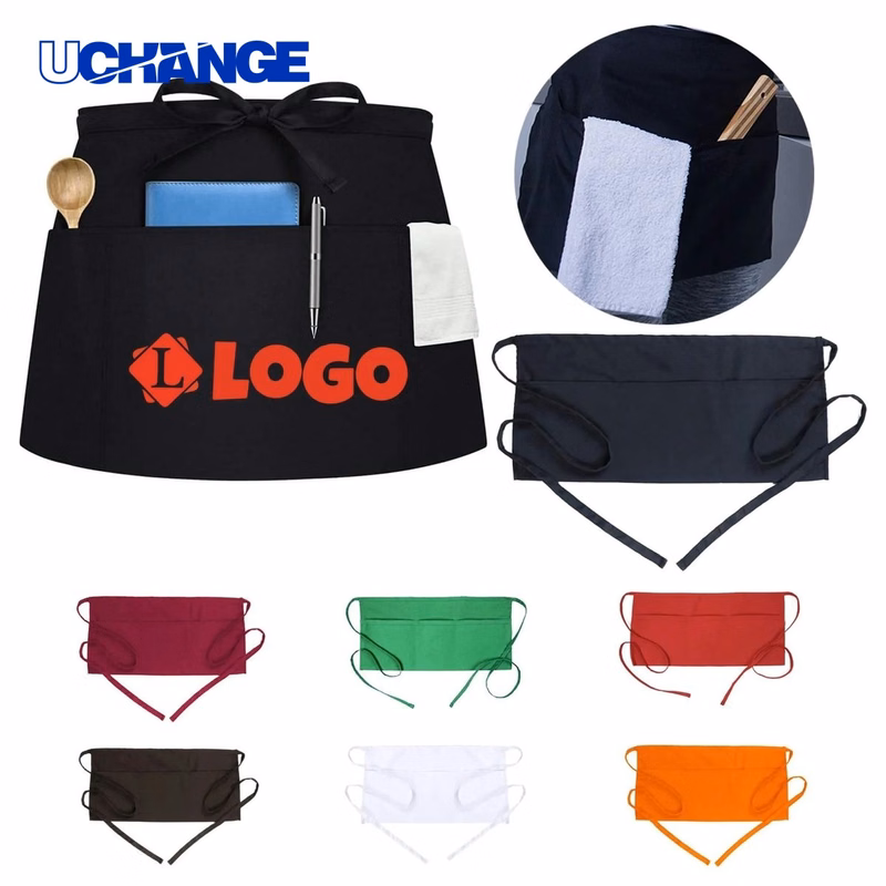 Poly Cotton Short Apron
