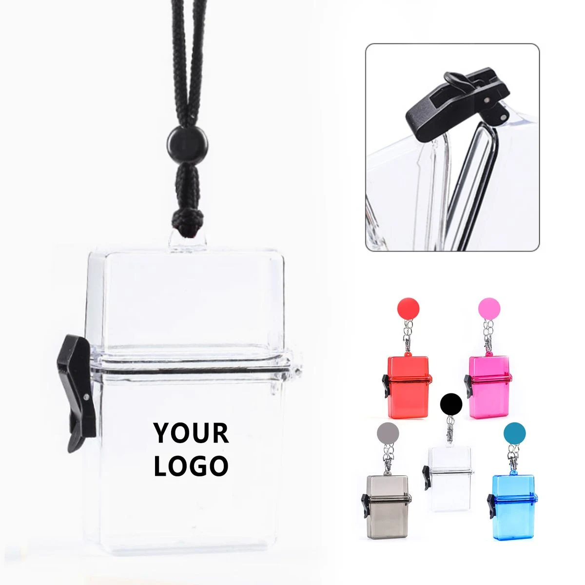 Waterproof Clear Cigarette Case 1