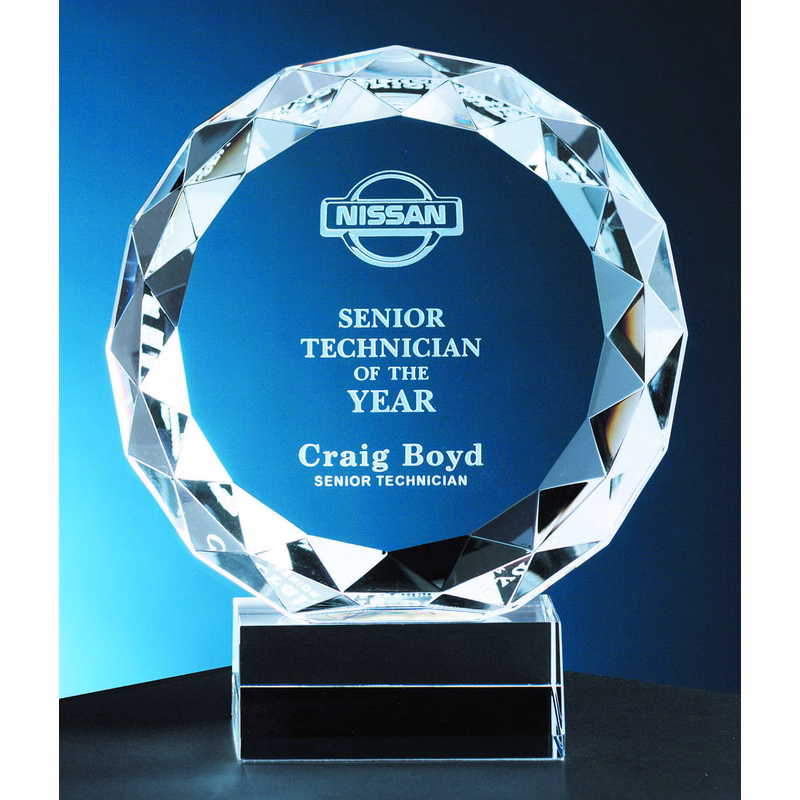 Crystal Royal Starburst Award (5"x6")