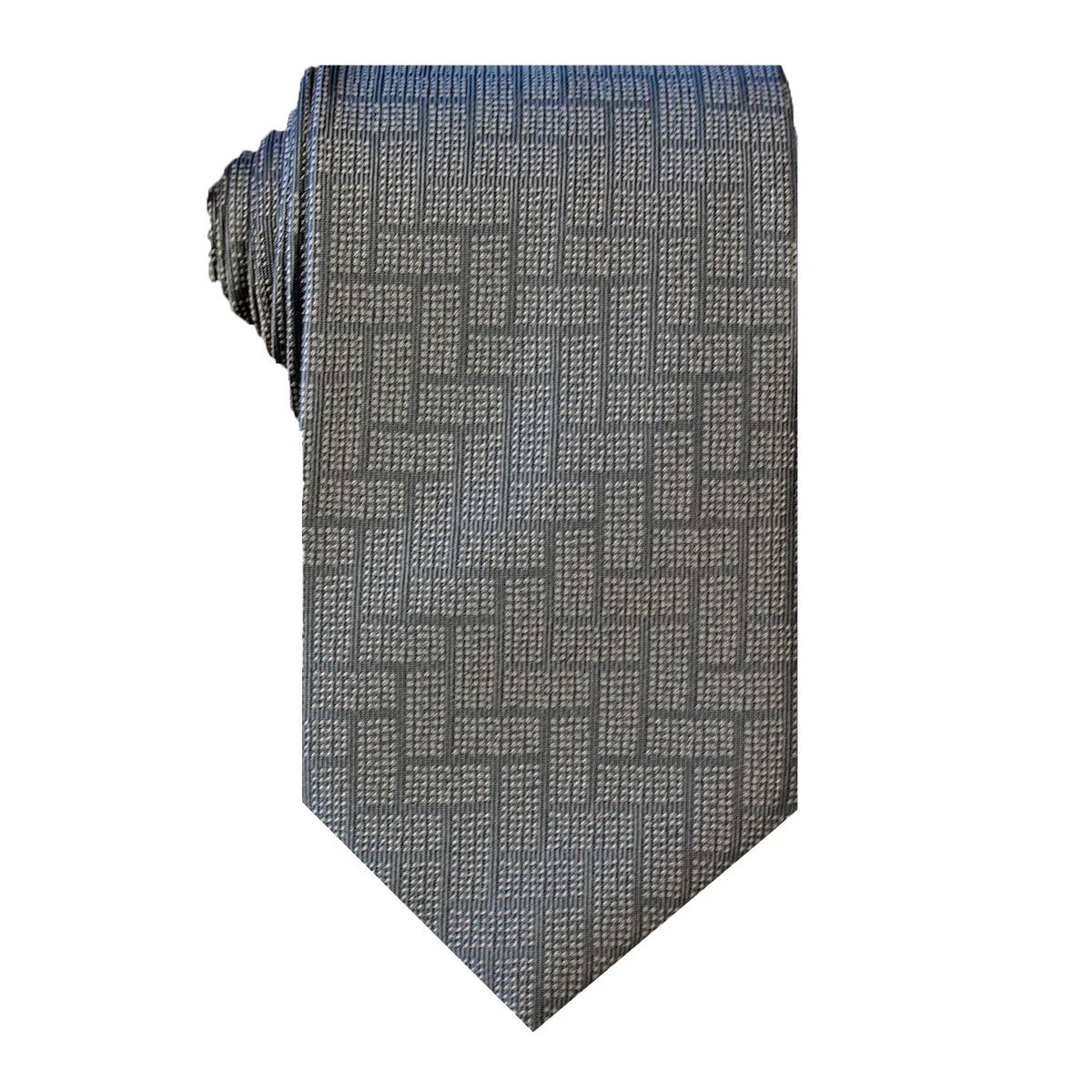 Rectangular Build Grey Tie 1
