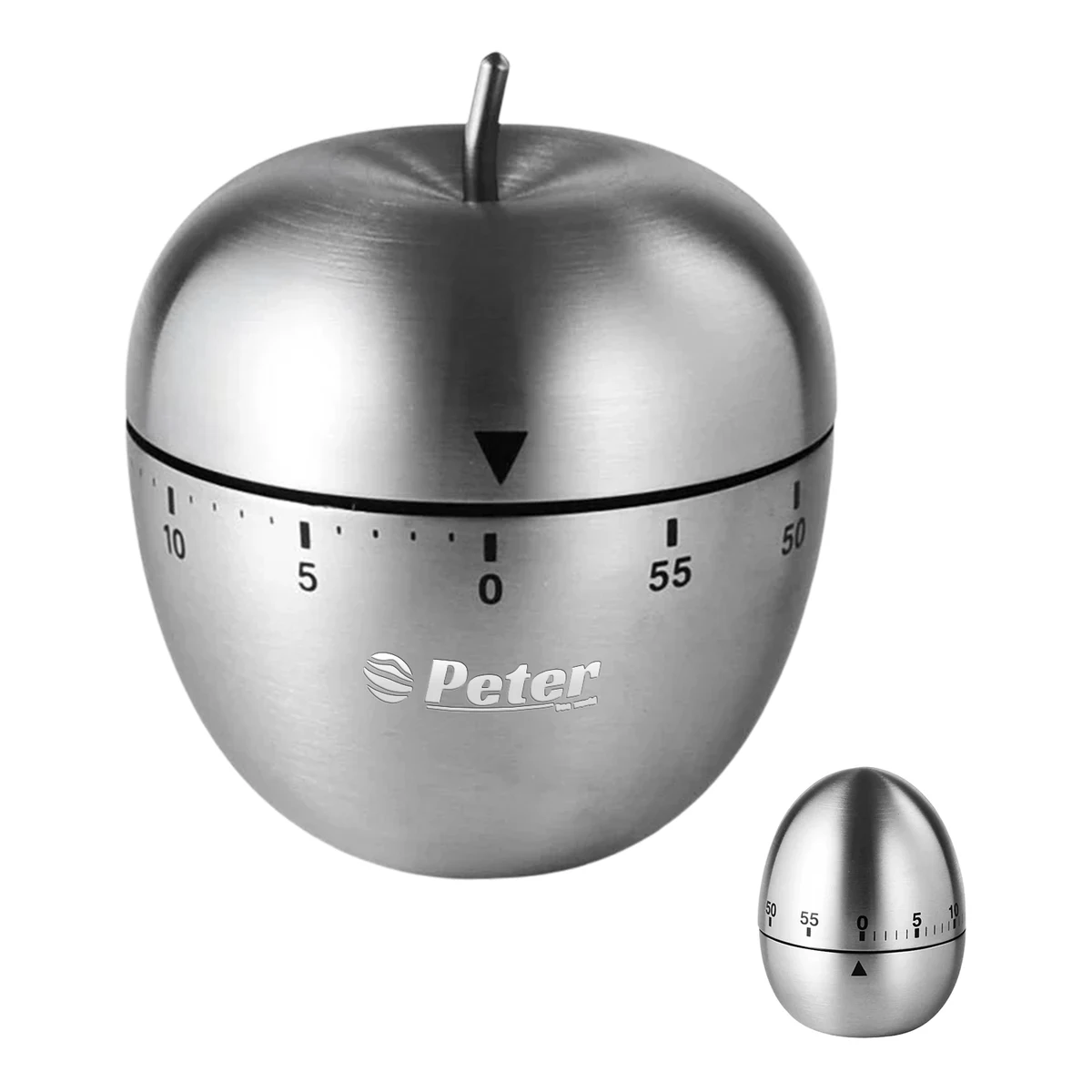 Stainless Steel Creative Mechanical Kitchen Timer 1