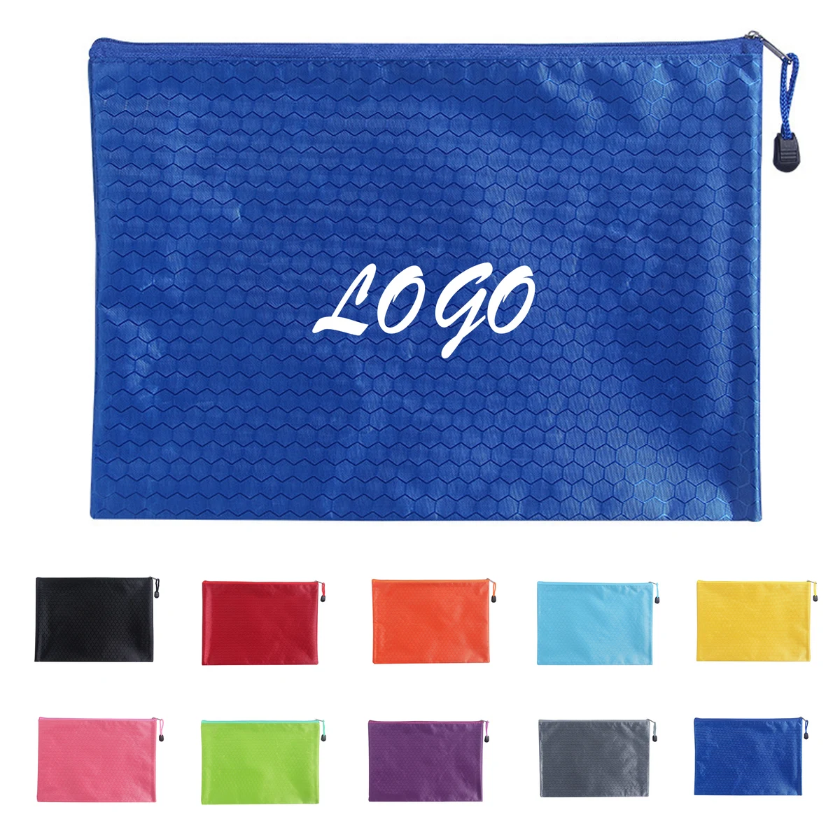 MOQ50 Waterproof Zipper Stationery Bag 1