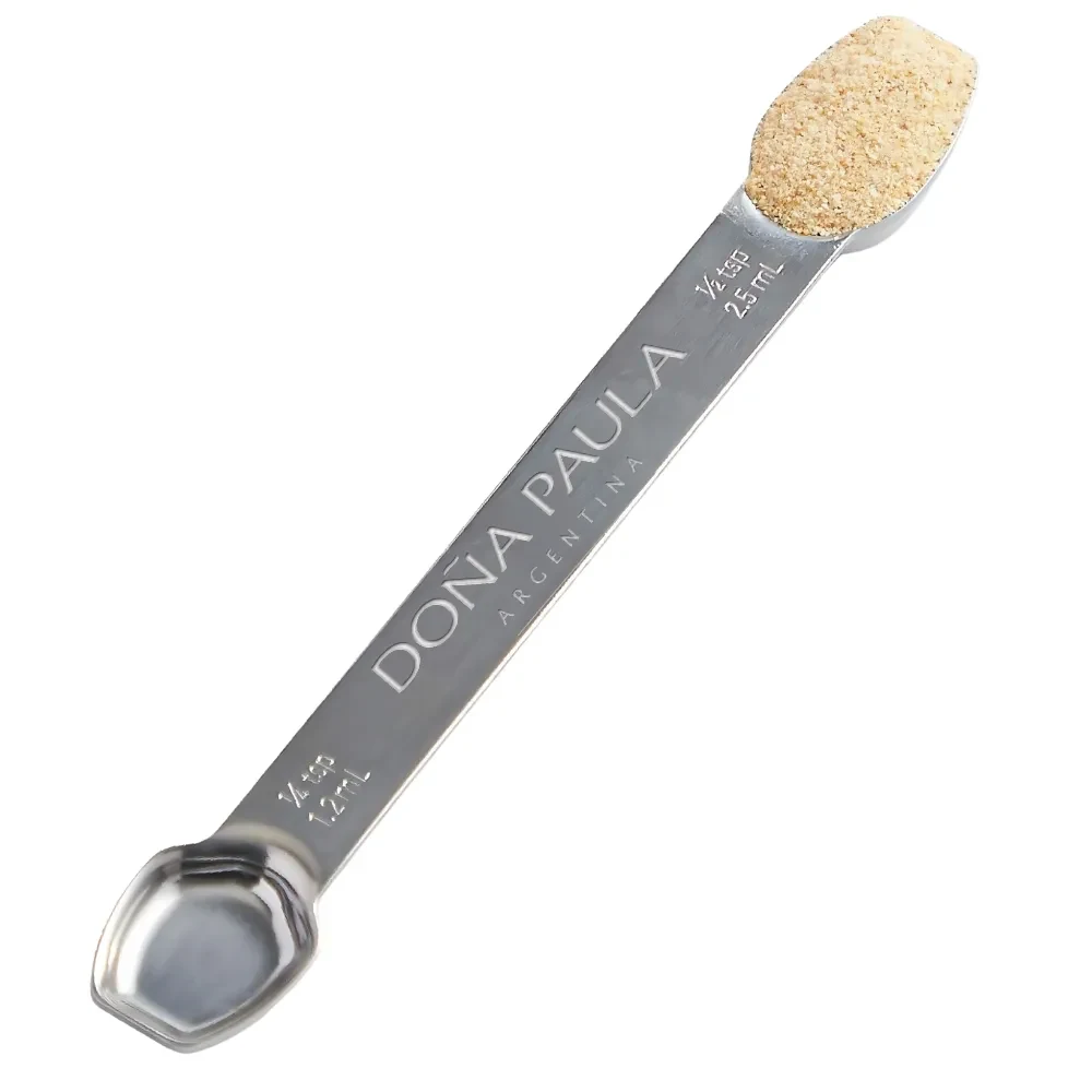 Stainless-Steel Double-Ended Measuring Half Tsp and Tbsp 1