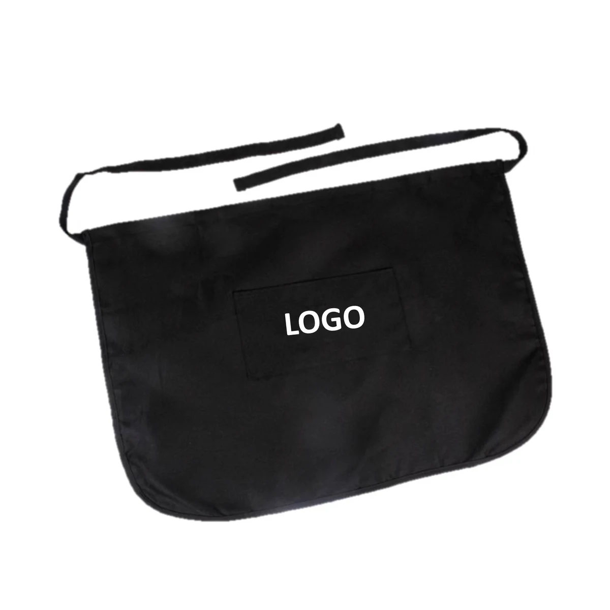 Half Waist Apron With Pocket 1