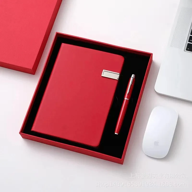 Custom A5 Notebook with USB Drive Two-in-One Gift Box Set 1