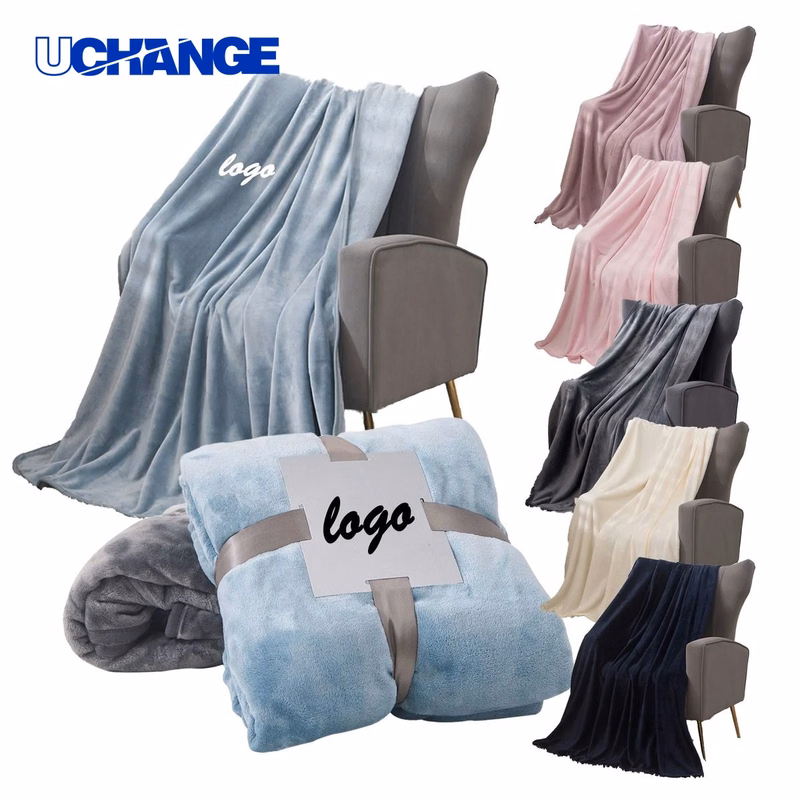 Thickened Warm Flannel Blanket for Home