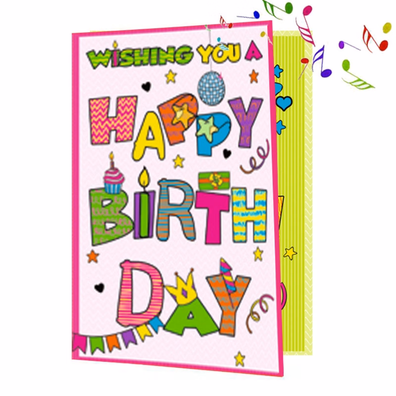 Custom Message Audio Gift Greeting Cards