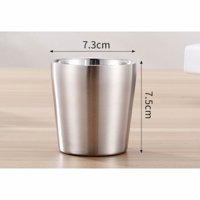 Korean stainless steel double-layer insulation cup