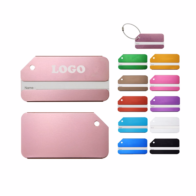 MOQ 50 pcs Custom Luggage Tags