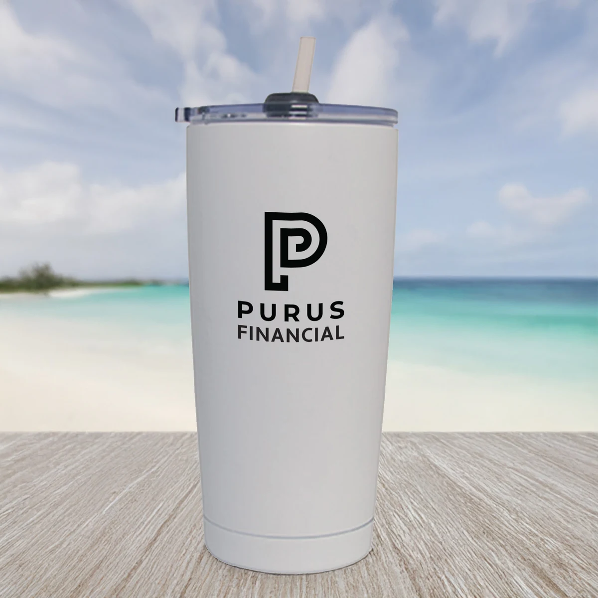 Revelstoke 600 Ml. (20 Fl. Oz.) Tumbler With Straw 1