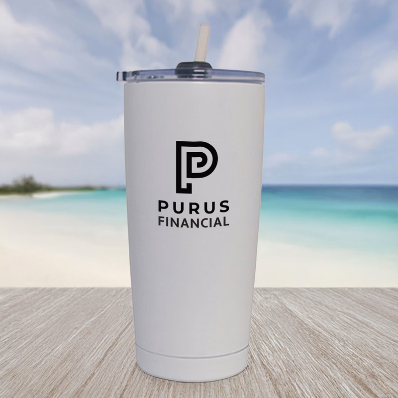 Revelstoke 600 Ml. (20 Fl. Oz.) Tumbler With Straw