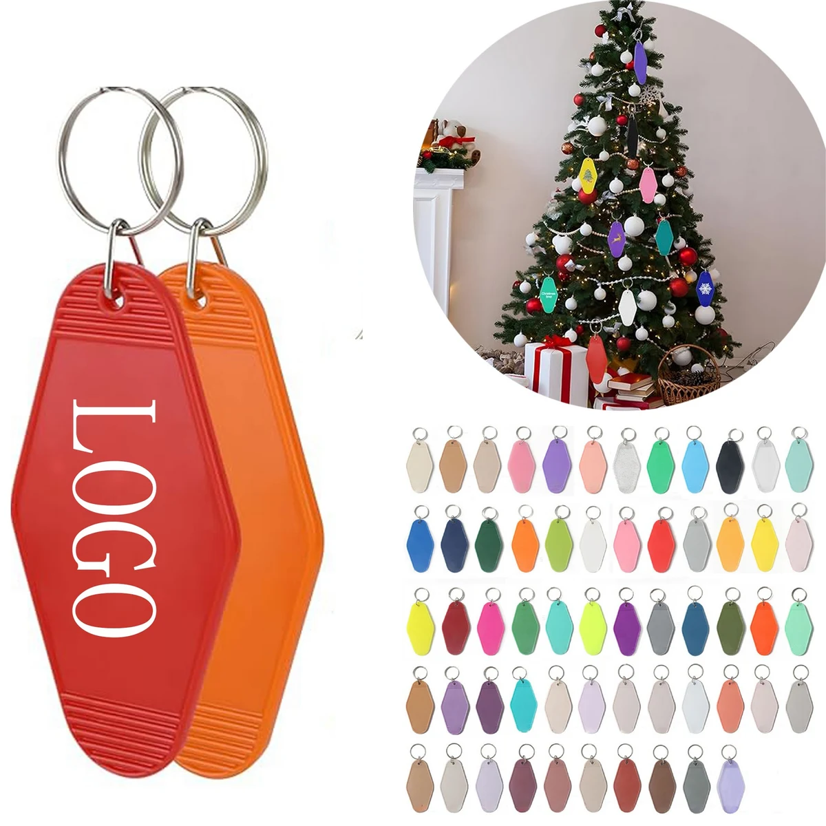 Plastic Keychain 1