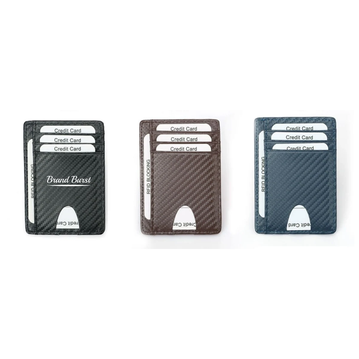Small RFID Blocking Leather Card Holder 1