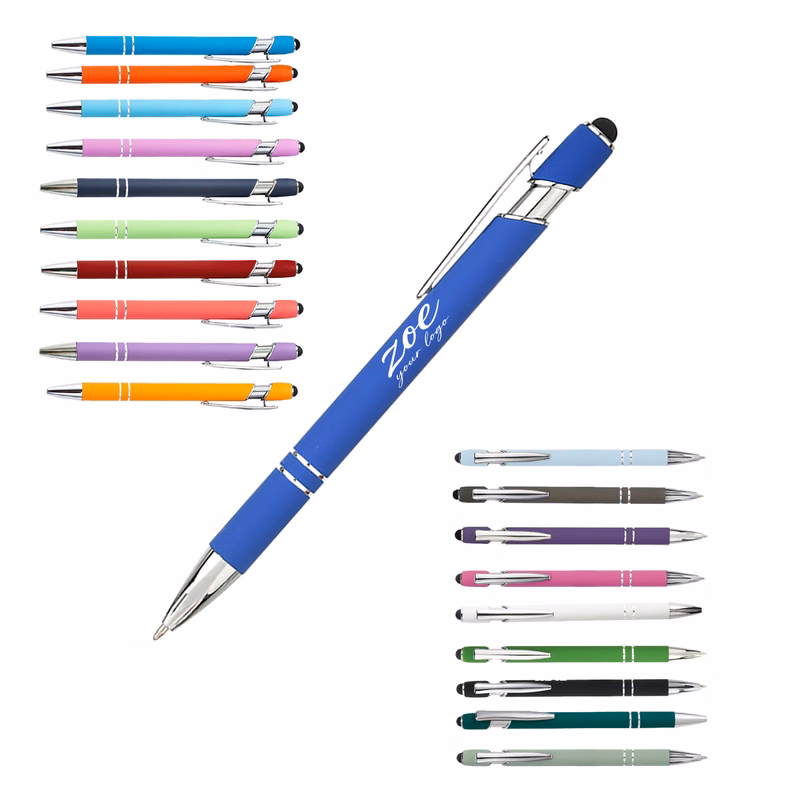 Stylus Tilt Metal Click Pen