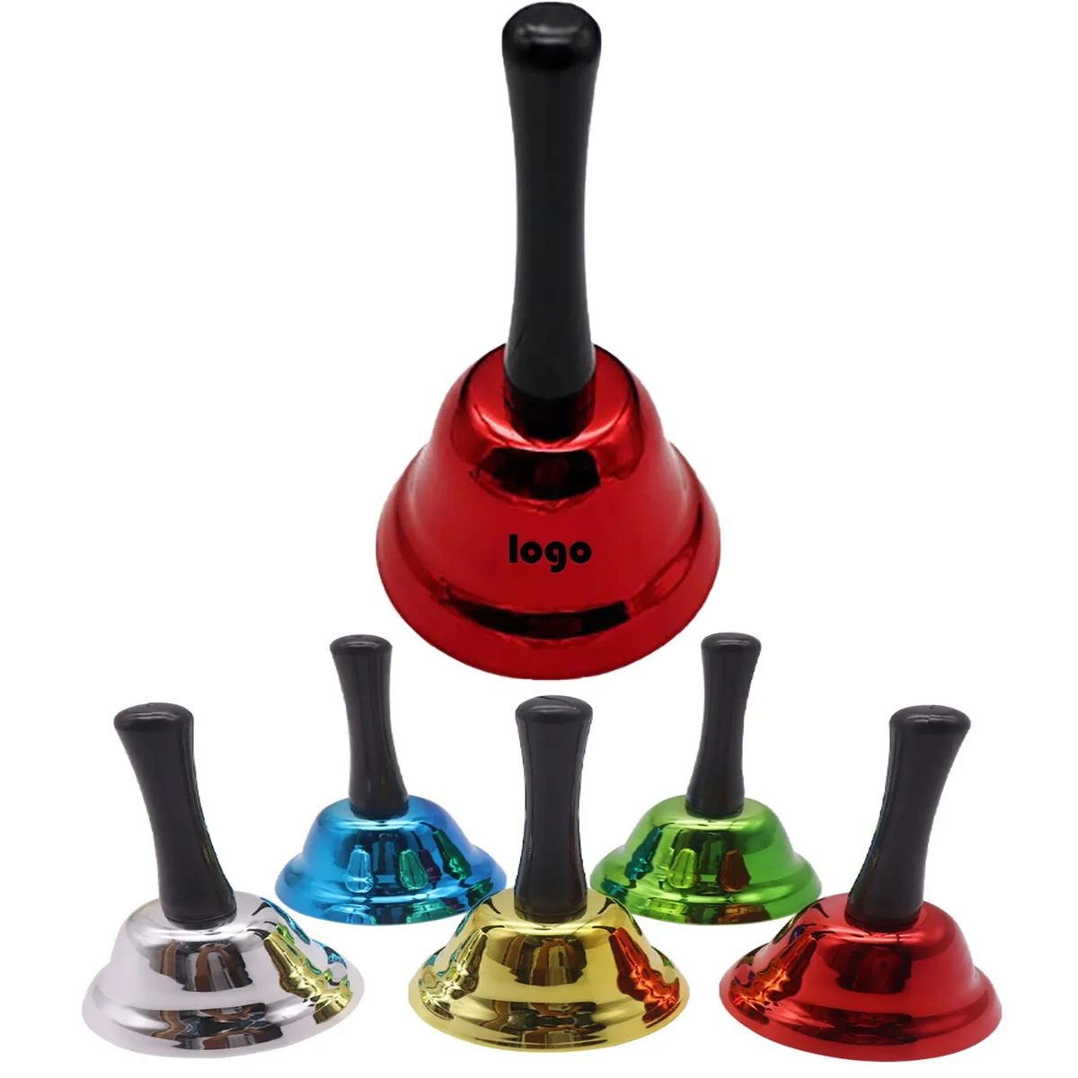 Metal plated hand bell 1