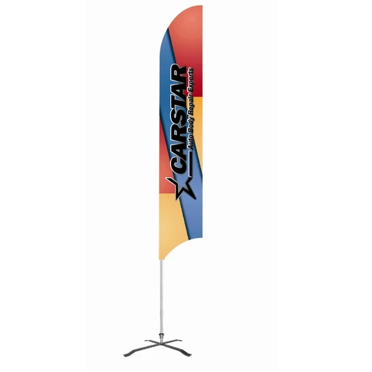 Flex Banner™ G7 Kit, Double-Sided 15' Advertising Banner Flag, Pro Sleeve outdoor banner flag 1