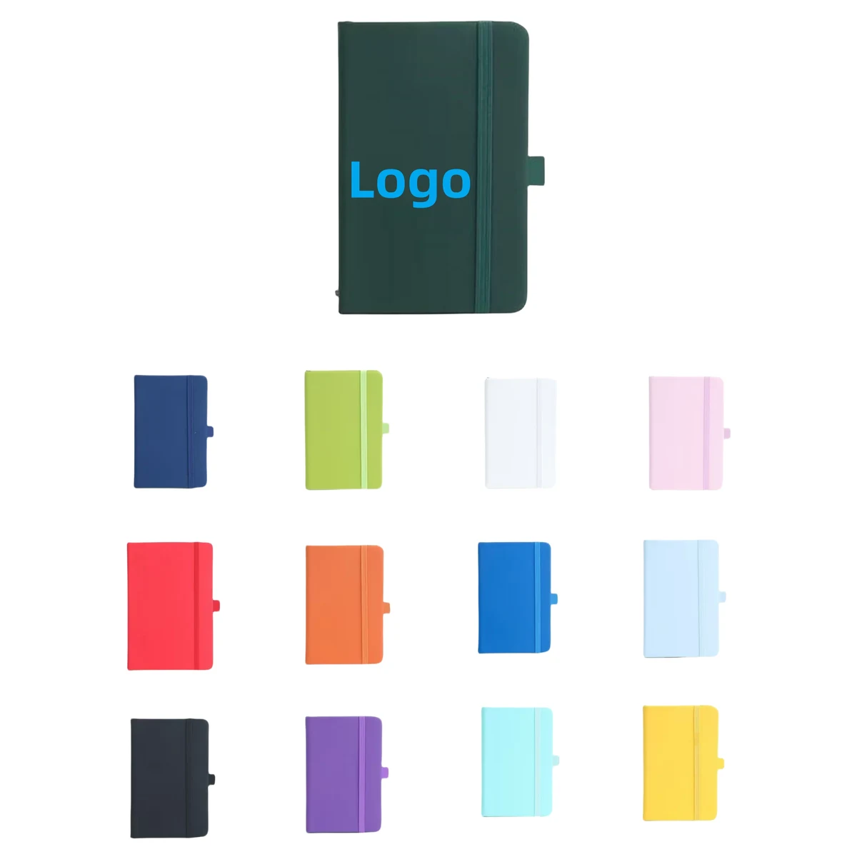 80Sheets A5 Lined Journal Notebook With PU Leather Hardcover 1