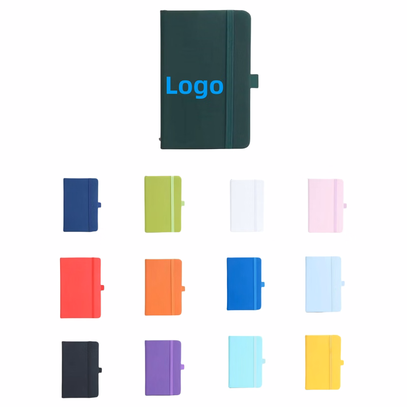 80Sheets A5 Lined Journal Notebook With PU Leather Hardcover