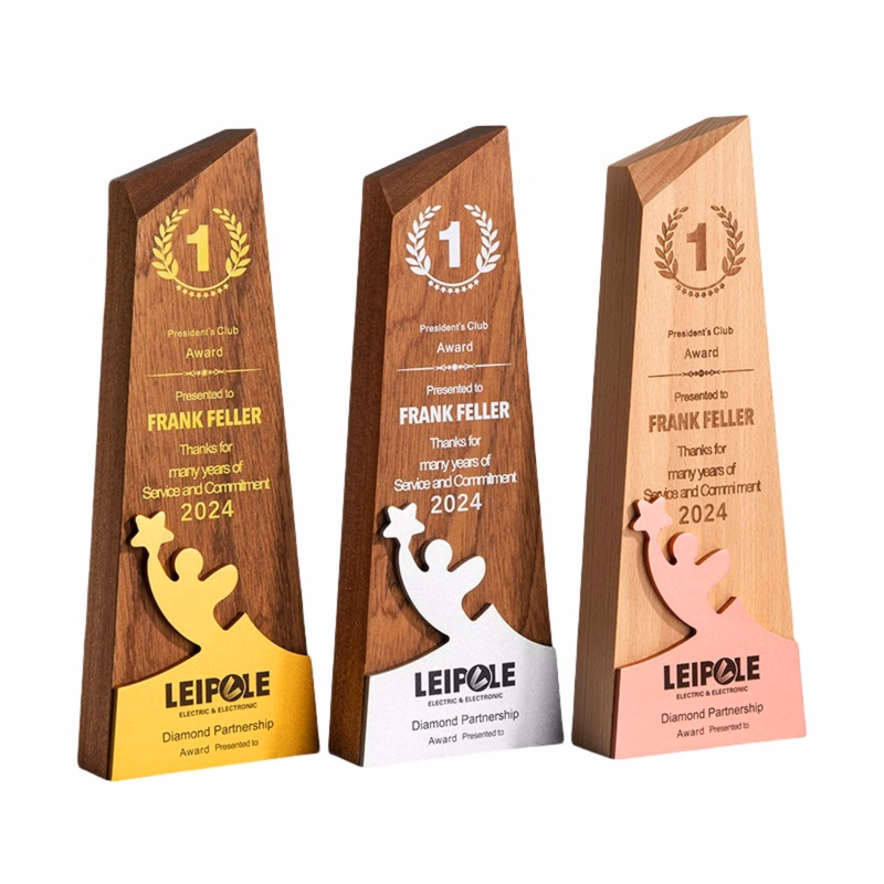 Starlight Wooden Award Trophy