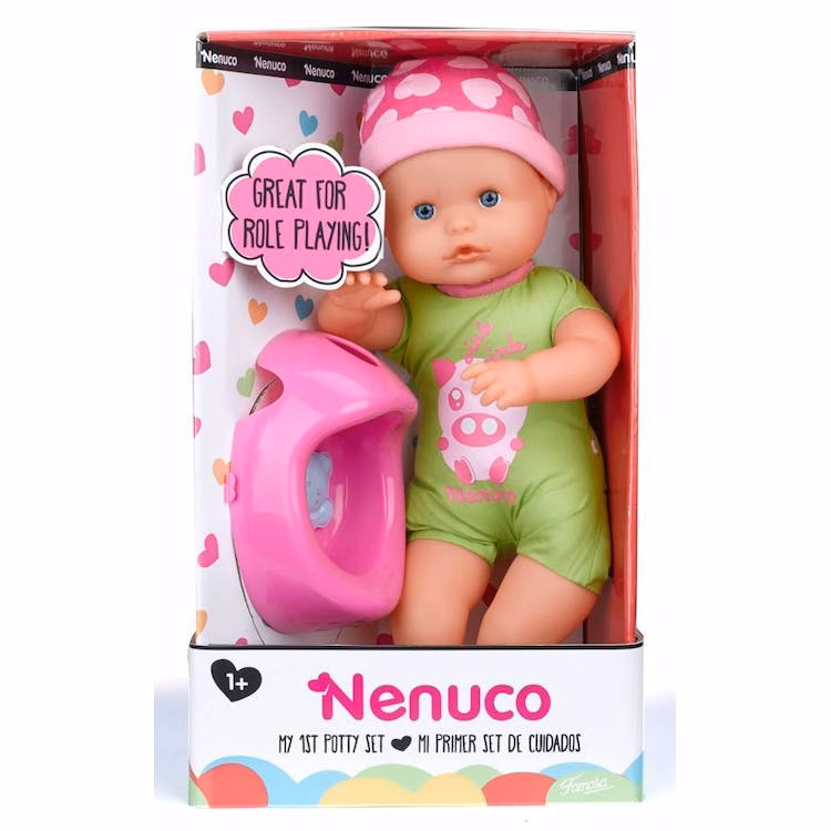 My 1st Potty Baby Doll Playset - Baby & Seat
