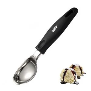Customizable Stainless Steel Ice Cream Scoop Spoon 1