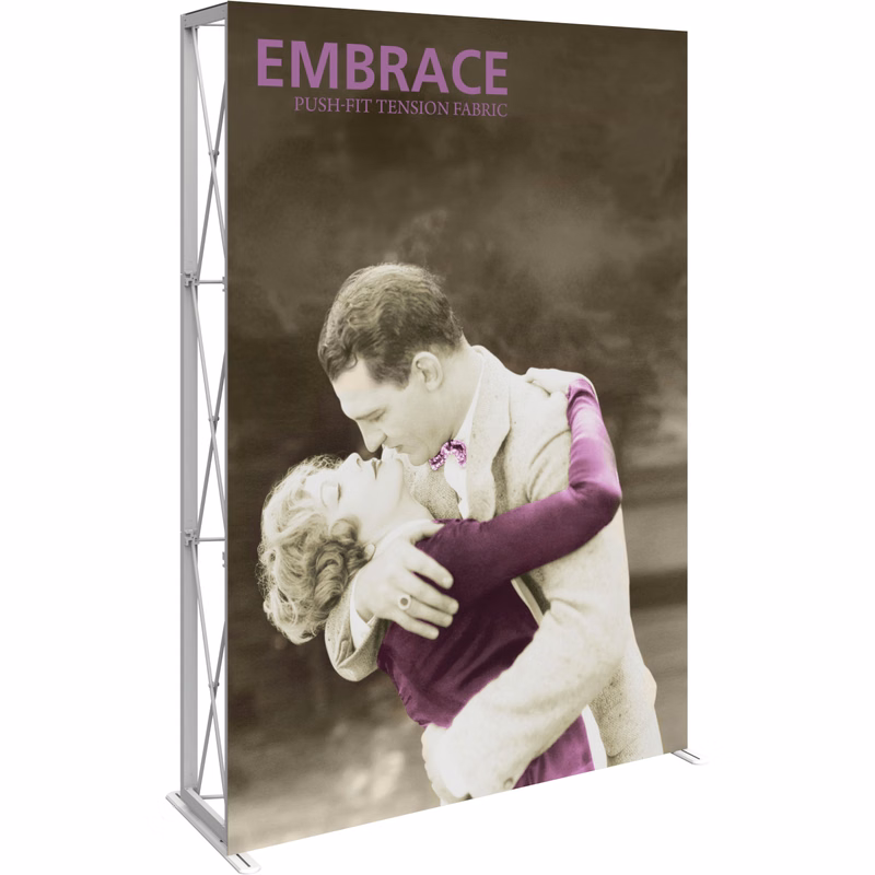 Embrace 5ft. Full Height Display With Front Graphic