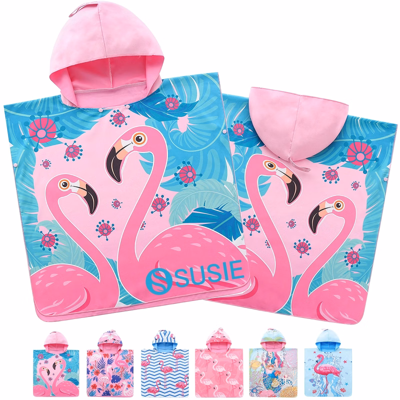 Kids Hooded Beach Towel